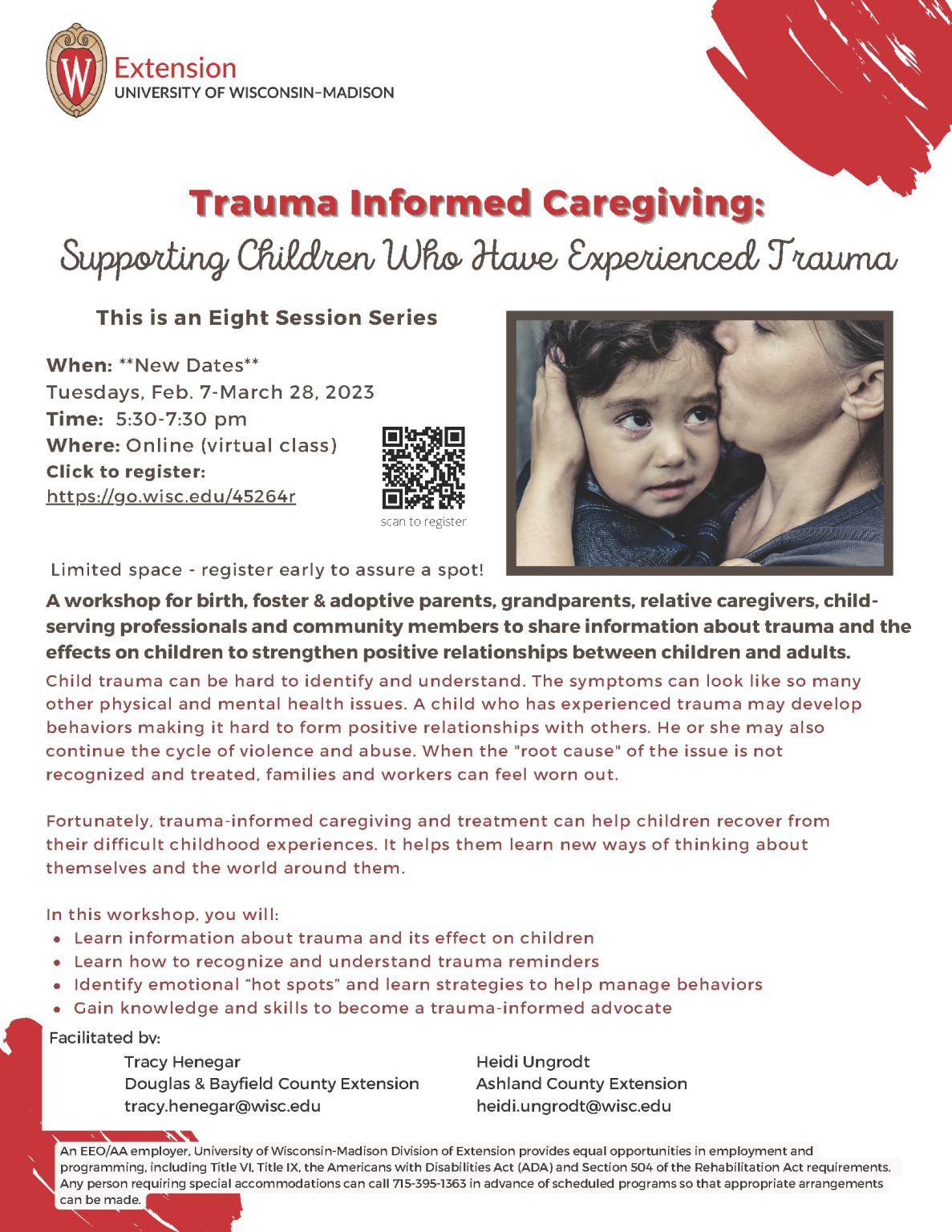 Upcoming Class: Trauma Informed Caregiving – Extension Ashland County