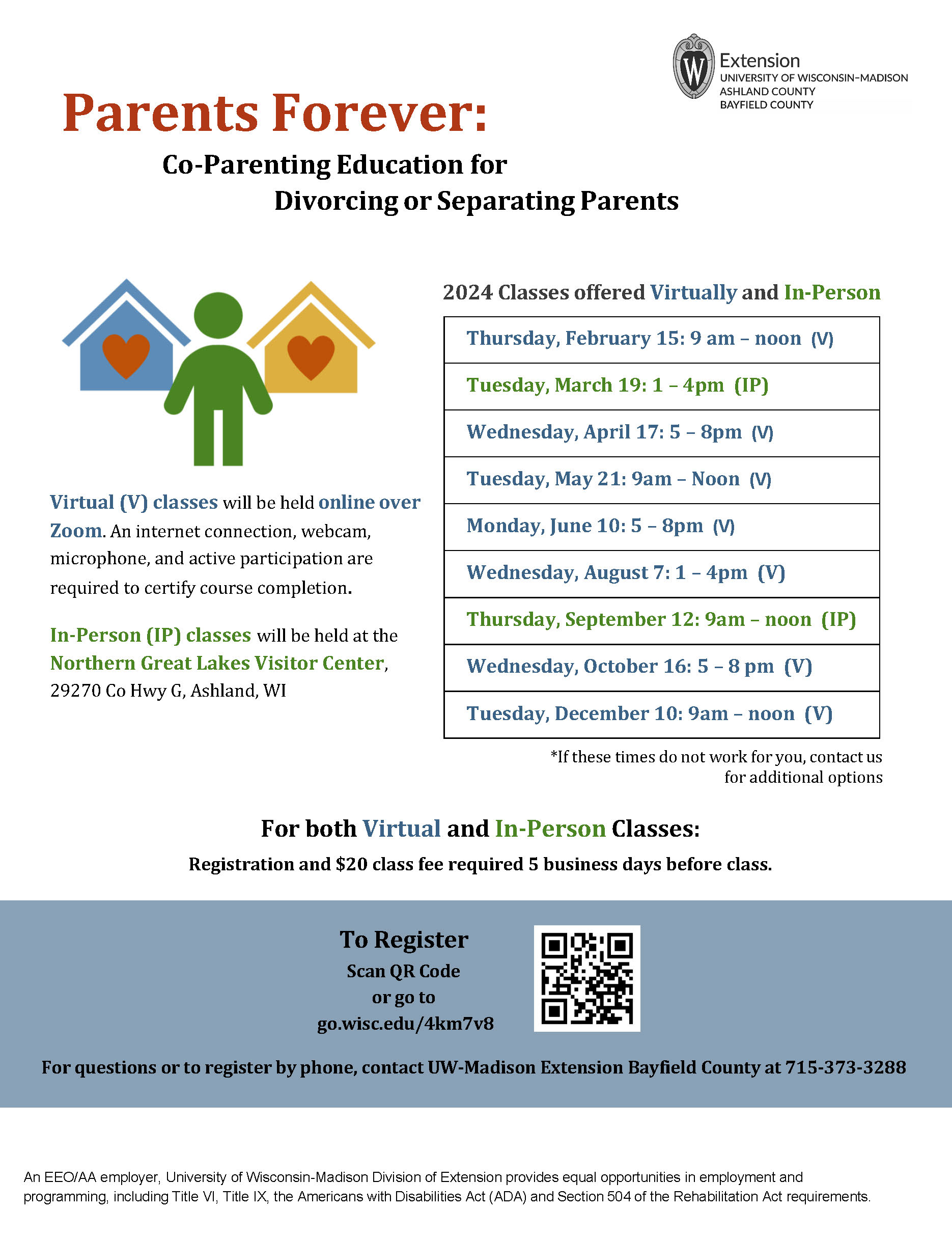 Parents Forever: Co-Parenting Education 2024 Class Dates – Extension ...