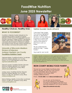 Spring 2025 FoodWIse Newsletters!