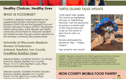 Spring 2025 FoodWIse Newsletters!