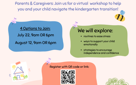 The Kindergarten Transition – Virtual Workshop