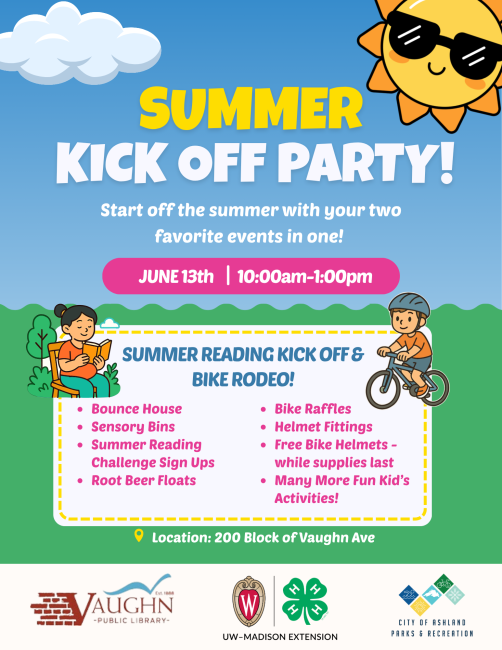Summer Reading Kick Off Party & Bike Rodeo!