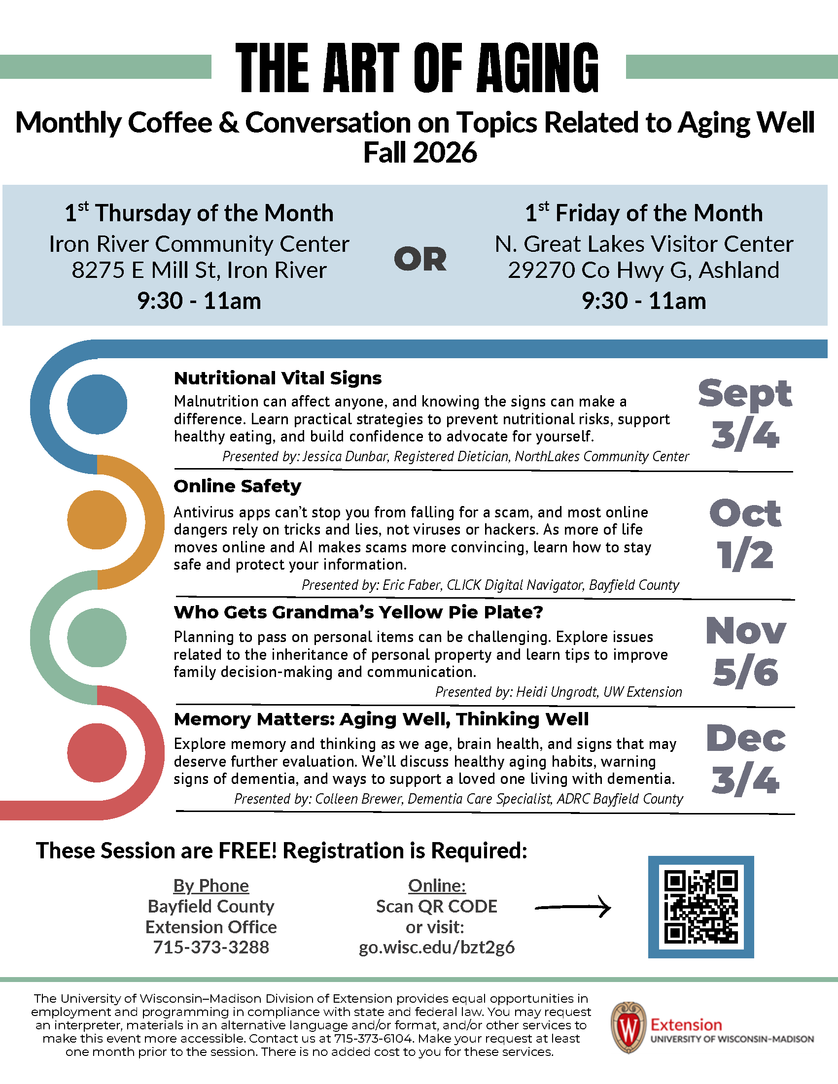 poster for program. all information is in the webpage.